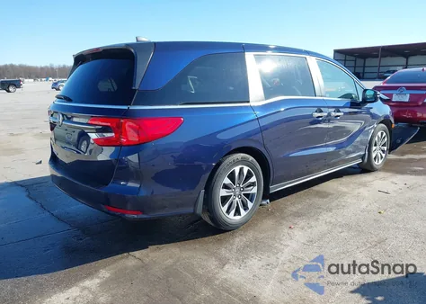 2022 Honda Odyssey Ex-L z USA, uszkodzony, nr VIN 5FNRL6H76NB011371